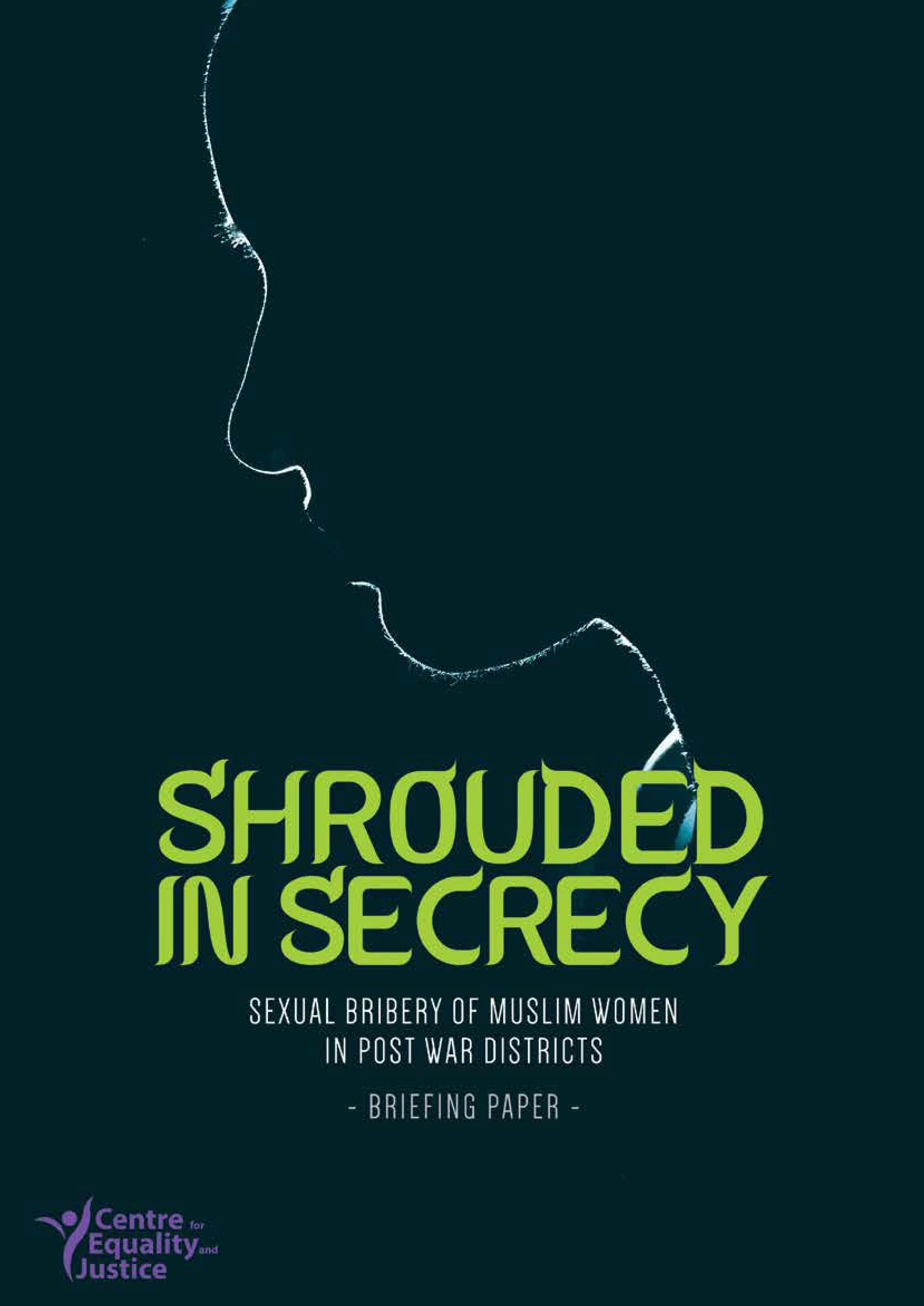 Shrouded In Secrecy