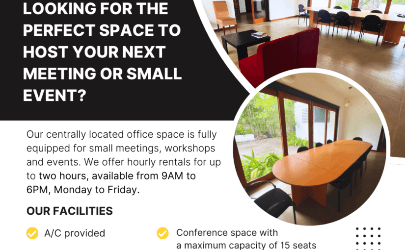 CEJ Conference Space Rentals